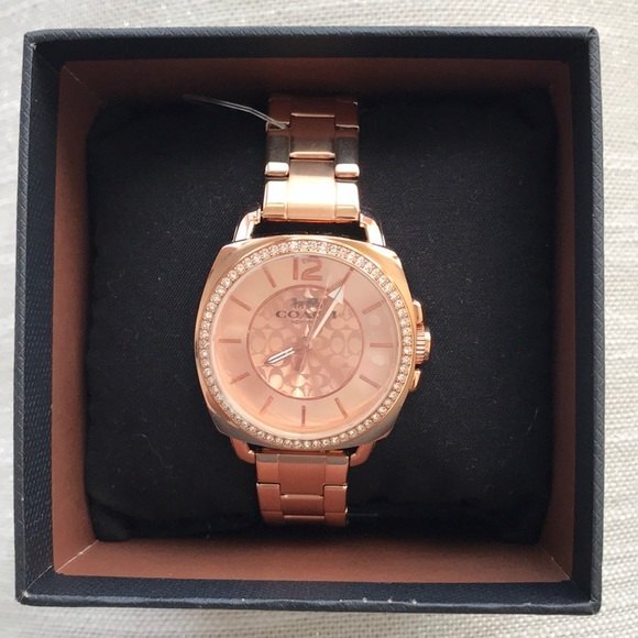 Coach Boyfriend Women\'s Watch One Size Rose Gold main image 3